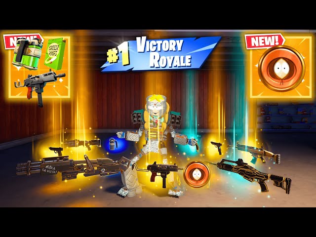 ALL MYTHIC AND EXOTIC GUNS IN FORTNITE (NEW! Fortnite Chapter 7 Season 1)