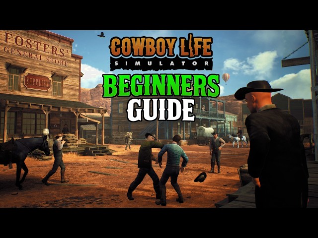 The Best Way to Begin Cowboy Life Simulator | Day One Gameplay
