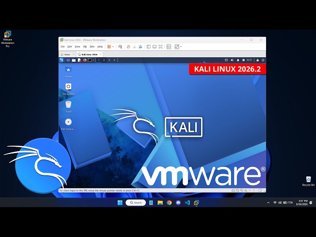 How to Install Kali Linux in VMware (2026.2 Edition)