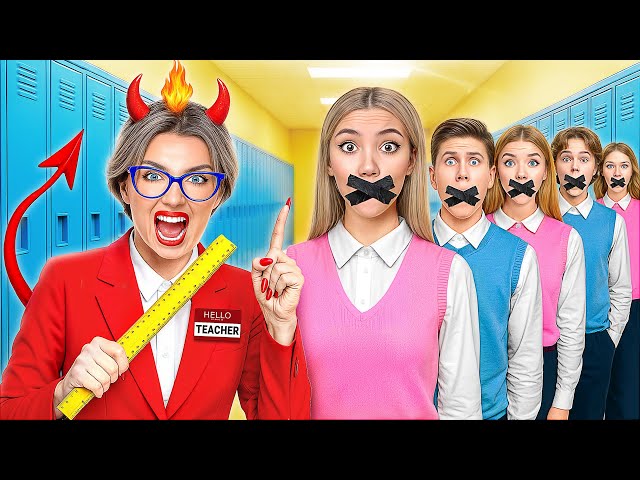 Tipos De Profesores En La Escuela | Profesores VS Estudiantes Multi DO Team