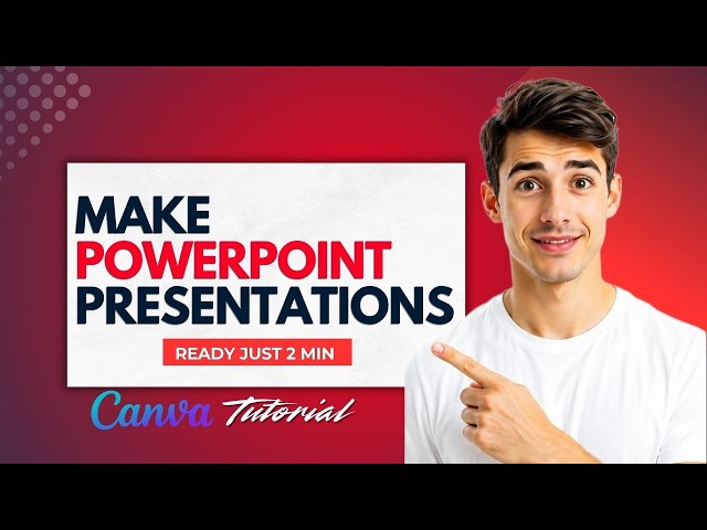How To Make Powerpoint Presentation With Canva (Easiest Way) (2026 Guide)