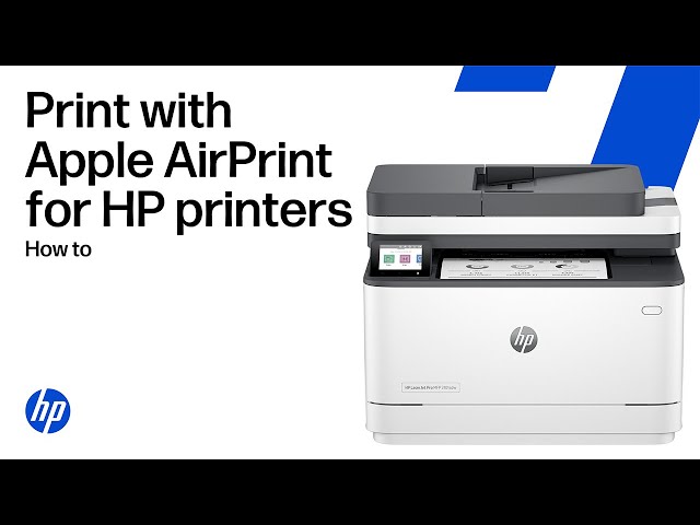 Print using Apple AirPrint with an HP Printer | HP Support