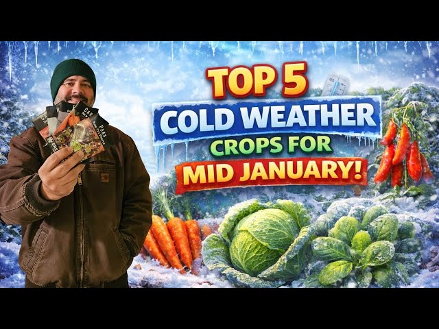 ❄️ Think It’s Too Cold? Plant THESE 5 Crops! ||DHBG