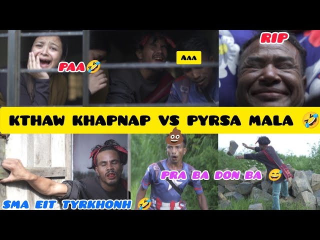 KTHAW KHAPNAP VS  PYRSA MALA 🤣// Madiang entertainment Group Funny video 