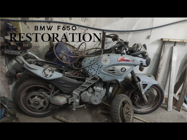 Rebuilding a BMW F650 Engine! Motorcycle Restoration Project
