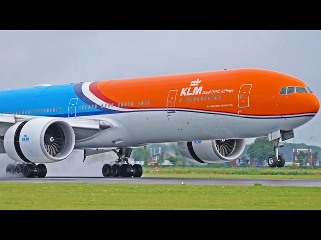 Ten Minutes of BOEING Aircraft at Amsterdam Airport - Ten Minute Tuesday #041