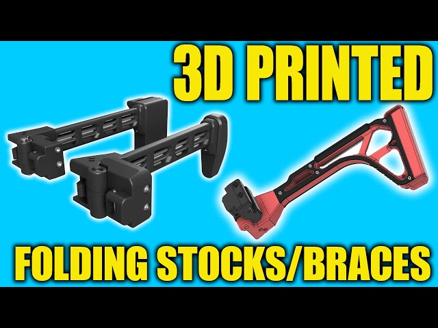 Make your own folding stock or pistol brace