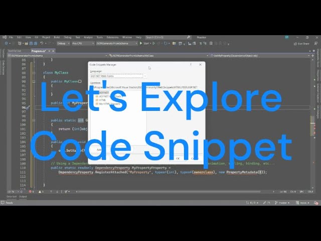 How Visual Studio Code Snippets Work?