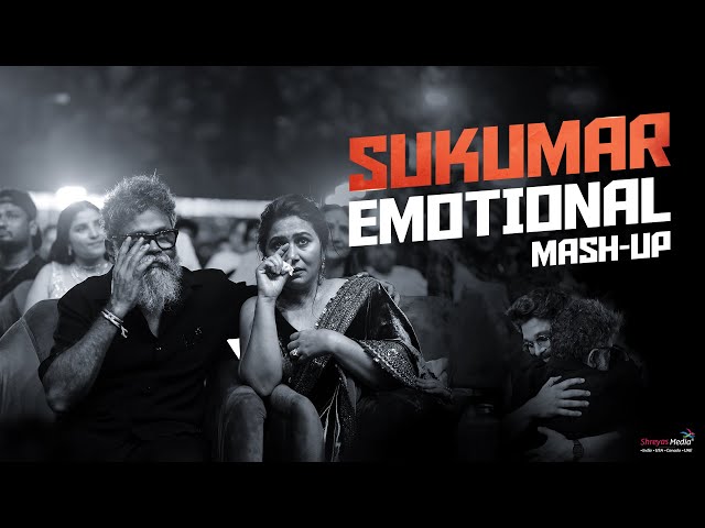 Director Sukumar Emotional Mashup | PUSHPA'S WILDFIRE JAATHARA in HYDERABAD💥| Shreyas Media