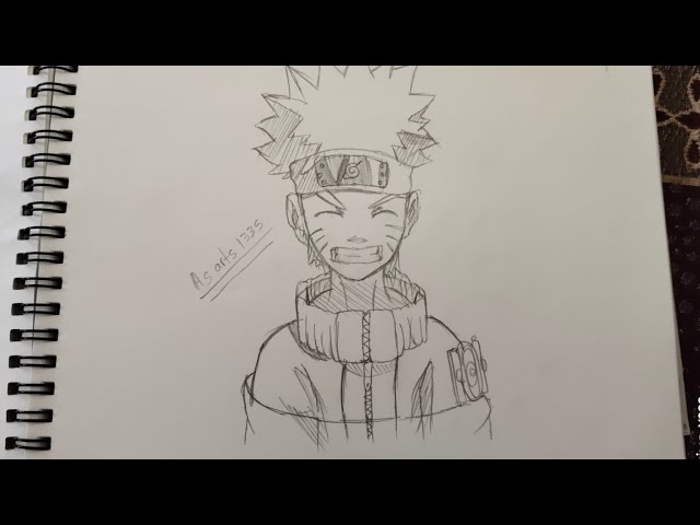 Drawing [Naruto] step by step ( tutorial )•#@drawzo7
