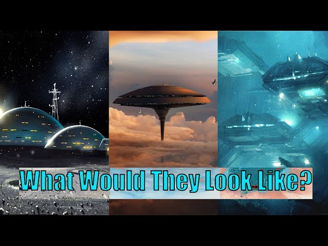 Space Bases On Different Planets COMPARISON
