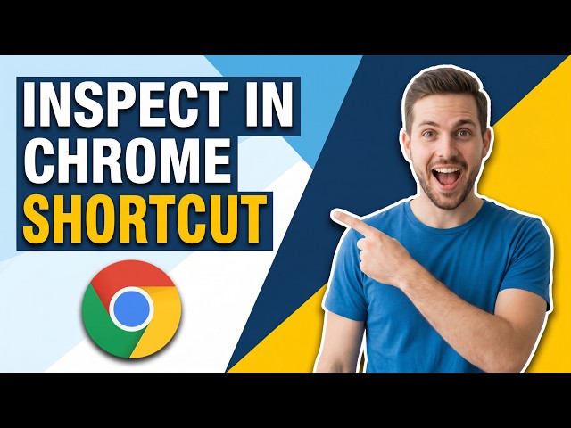 How To Inspect In Chrome Shortcut (Easy Guide)