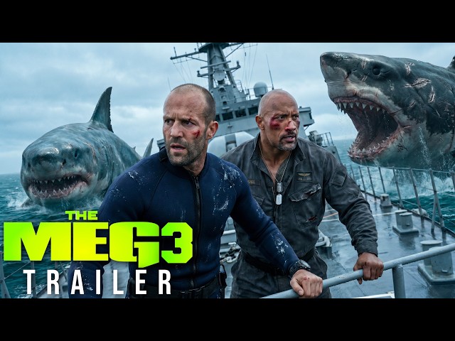 THE MEG 3: DEEP TERROR – First Trailer | Jason Statham, Dwayne Johnson, Megan Fox | Concept Trailer