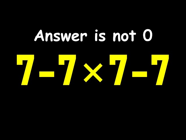 Cool math problem