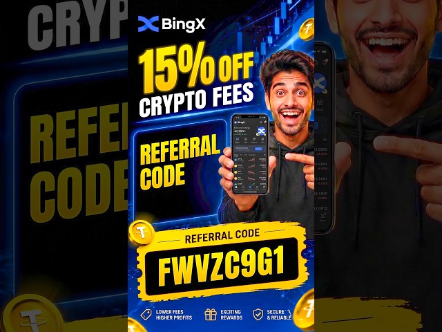 BingX Referral Code : (FWVZC9G1) Unlock 15% Off On Crypto Fees | BingX Invite Code