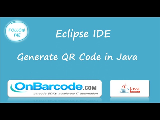 How to create, print QR Code using OnBarcode Java QR Code Generator library
