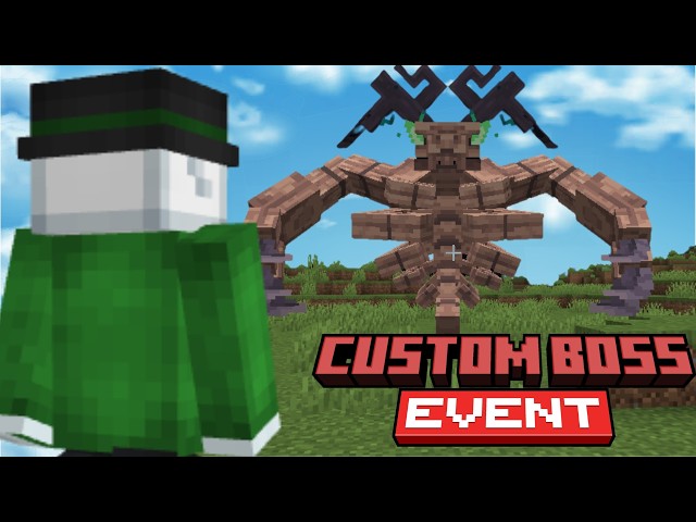 Custom Bosses Event in IgniteMC | Custom Armour and Tools 🤯 | Best Public Server