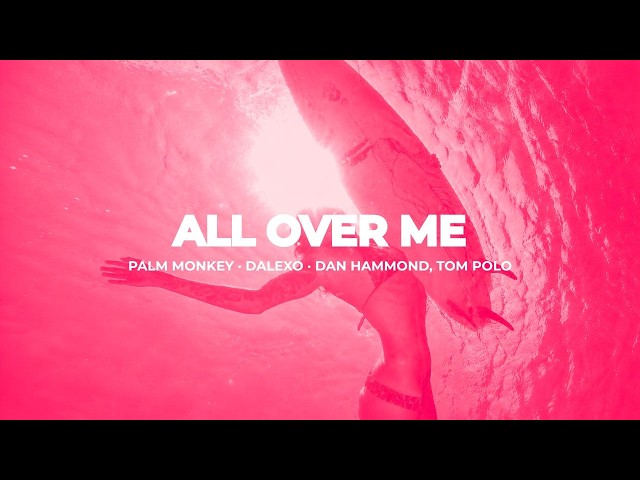 Palm Monkey, DALEXO, Dan Hammond, Tom Polo - ALL OVER ME (Official Lyric Video)