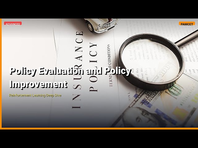 Policy Evaluation & Improvement | Reinforcement Learning | Dynamic Programming
