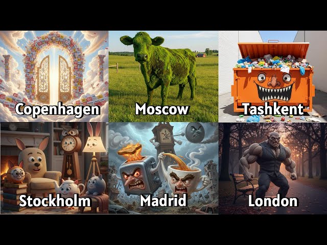 Compile 35 Funny Capital Compound Words | Literal vs Reality Special