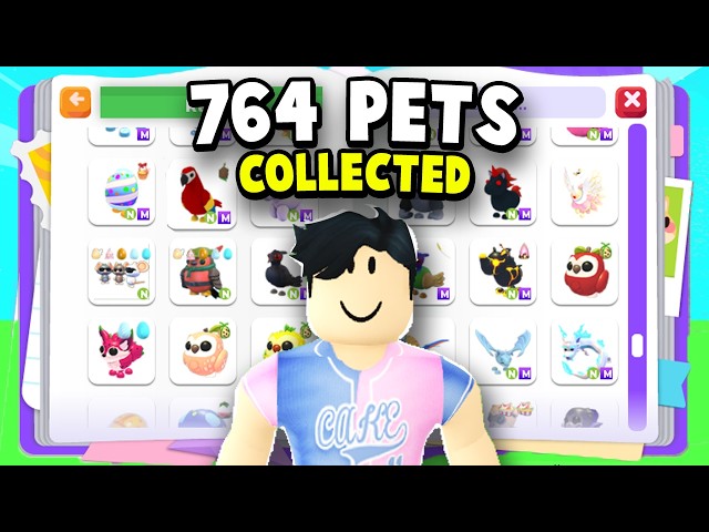 I Collected EVERY Pet in Adopt Me..
