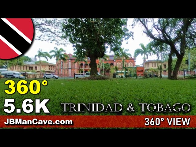 Savannah Port of Spain Trinidad and Tobago 360° VR 5.6K Caribbean JBManCave.com