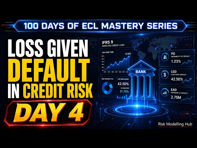 DAY 4 | LOSS GIVEN DEFAULT (LGD) IN CREDIT RISK | 100 DAYS OF ECL MASTERY SERIES #creditrisk