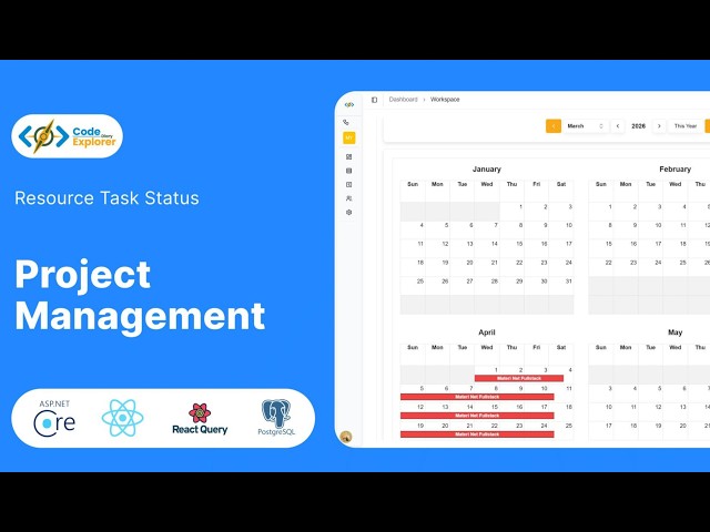 14. Backend | Resource Task Status| Full Stack React + ASP.NET Core 9 + PostgreSQL