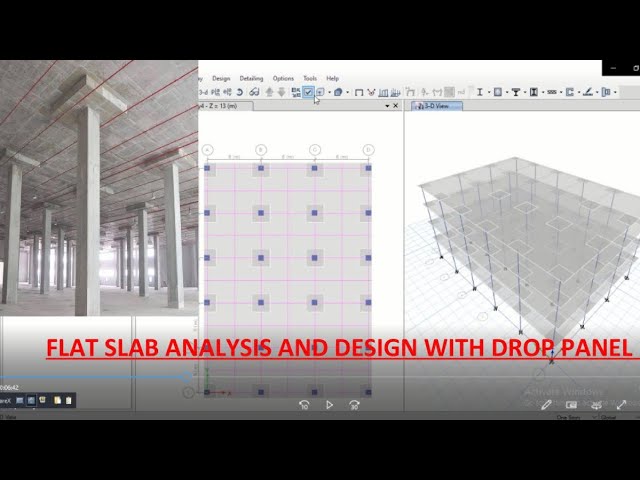 Complete Flat slab analysis and design in Etabs | etabs tutorial for beginners | etabs 2016