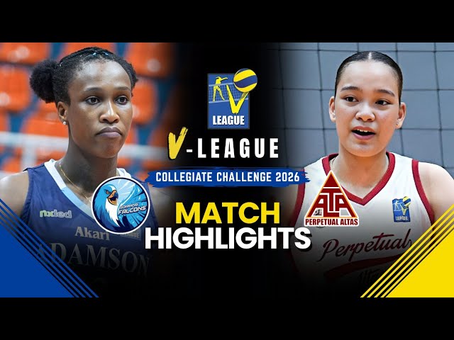 ADAMSON VS. PERPETUAL Full Game Highlights | V-League Collegiate Challenge Women's Division 2026