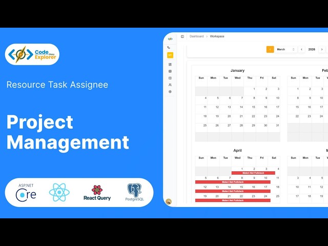 18. Backend | Resource Task Assignee | Full Stack React + ASP.NET Core 9 + PostgreSQL