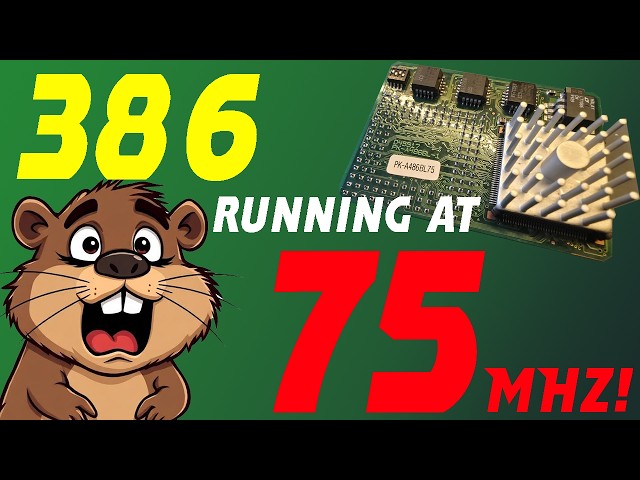 A fast 386 at 75 MHz!? - Part 2