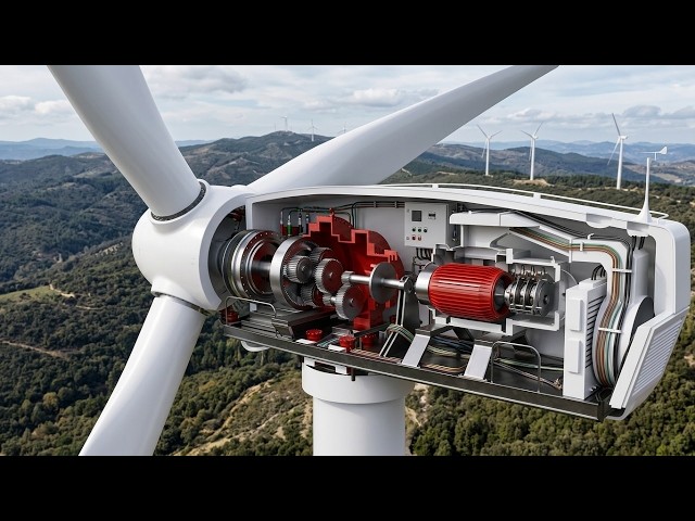 COMO FUNCIONAN las TURBINAS EÓLICAS y PRODUCEN ENERGÍA⚡