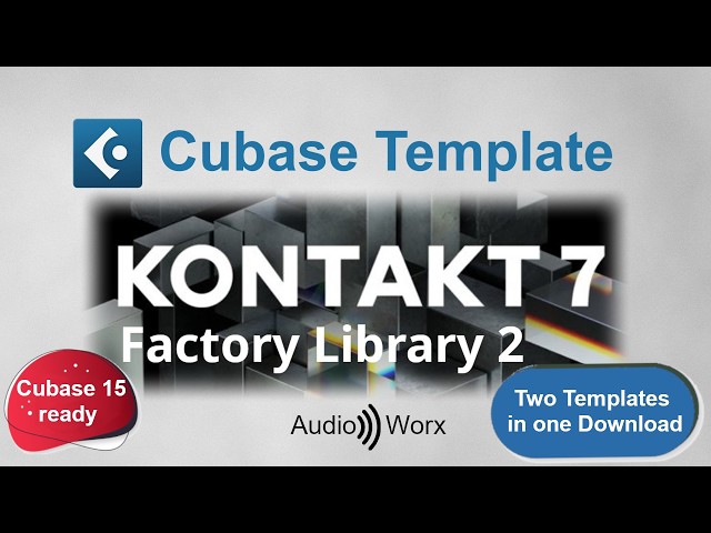 Free Cubase Template for NI Kontakt Factory Library 2