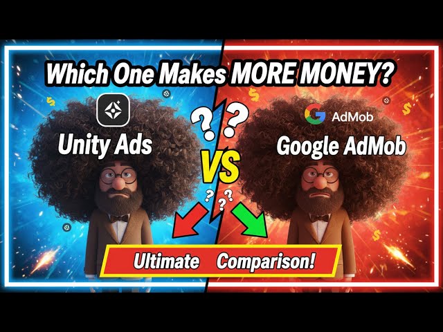 Unity Ads vs Google AdMob – Which One Makes More Money? (Full Comparison Tutorial)