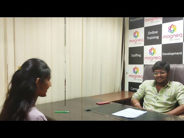 Fresher Mock Interview FULL STACK PYTHON | Technical Round | FULL STACK PYTHON | @magneqsoftware6896