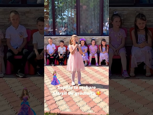 Sophie la serbare, Sfârșit de grădiniță 🥰 #sophiekidsshow #serbaregradinita