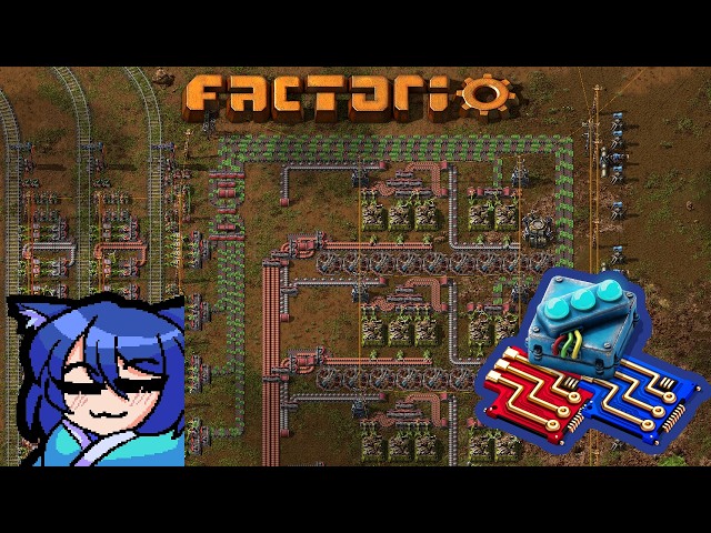 Relaxing factory building hours [Factorio]
