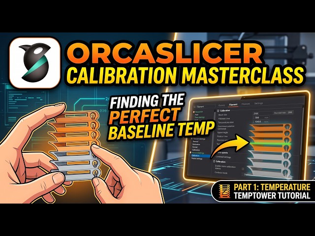 OrcaSlicer Calibration Masterclass: Finding the Perfect Baseline Temp