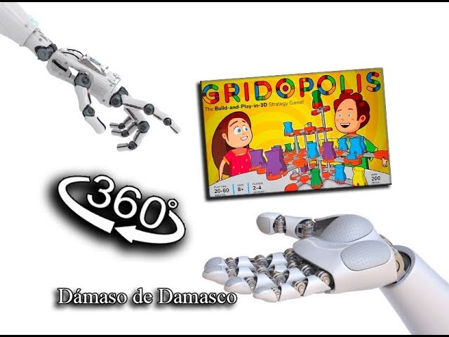 Gridopolis: ¡Una locura tridimensional! (360º #BoardGames #JuegosDeMesa)