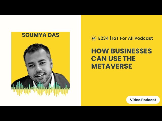 How Businesses Can Use the Metaverse | Inpixon's Soumya Das | E234