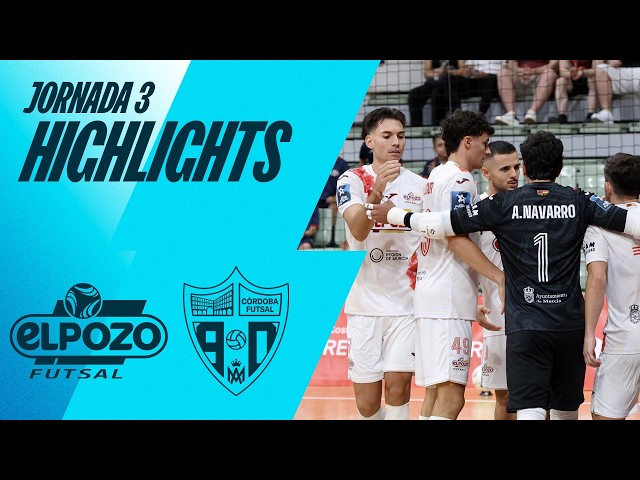Resumen #LigaPrimeFutsal|ElPozo Murcia Costa Cálida 6-1 Córdoba Patrimonio de la Humanidad|Jornada 3