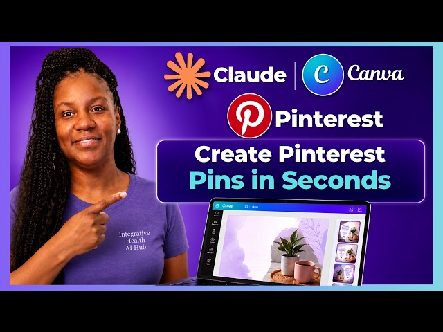 I connected Claude to Canva to create Pinterest pins- Here's what happened