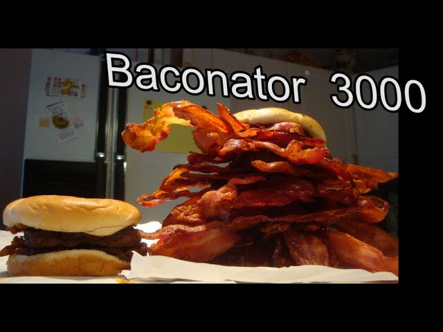 Baconator 3000 (3000+ Calories of Bacon)