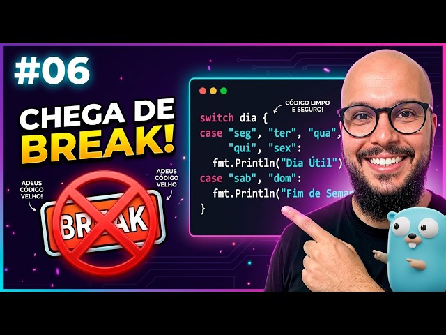 Golang Course #06: The Powerful (and Clean) Switch (Goodbye Mandatory Break!)