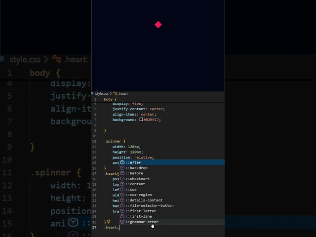 💖 Heartbeat Neon Loader | Pure HTML & CSS Animation