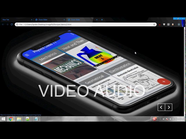 auto image slider (zoom slider)html+css+js - demo 2