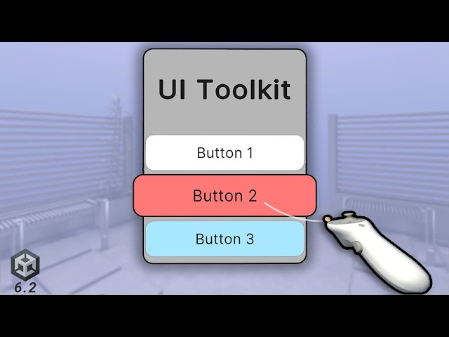 World Space UI Toolkit for VR - Unity 6.2 Tutorial