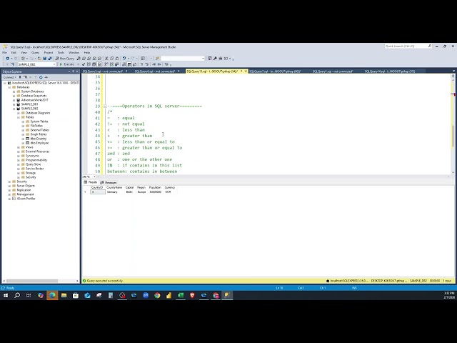 How to use a SELECT statement in SQL server