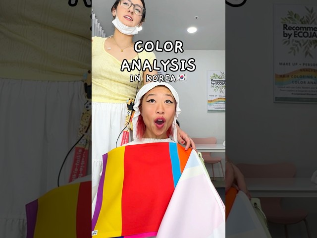 Personal Color Analysis in Korea AGAIN😳